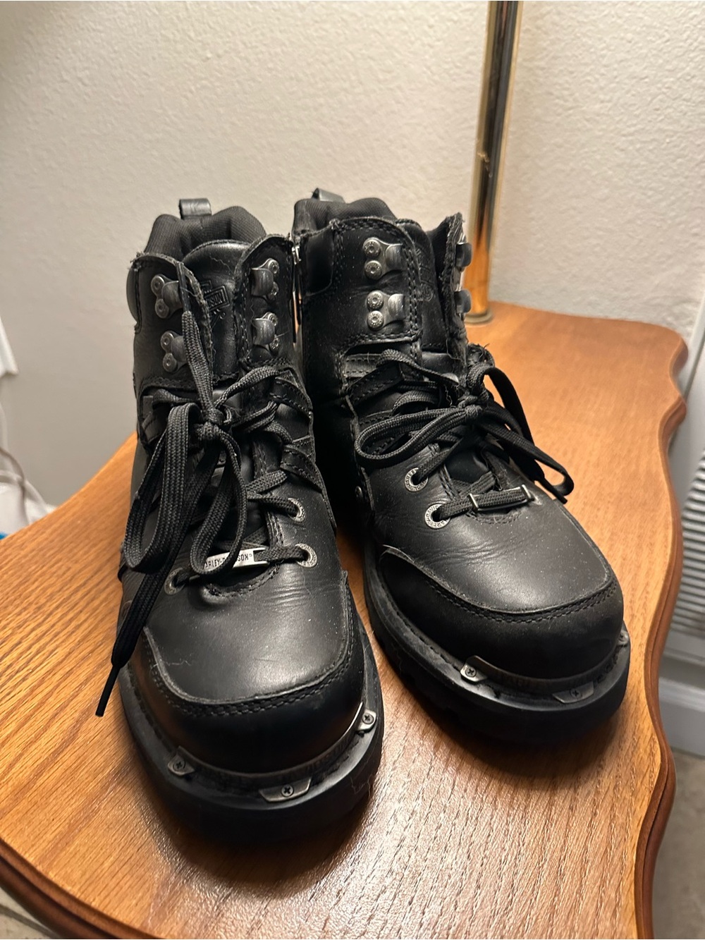Harley-Davidson Black Women's Combat Moto Boots